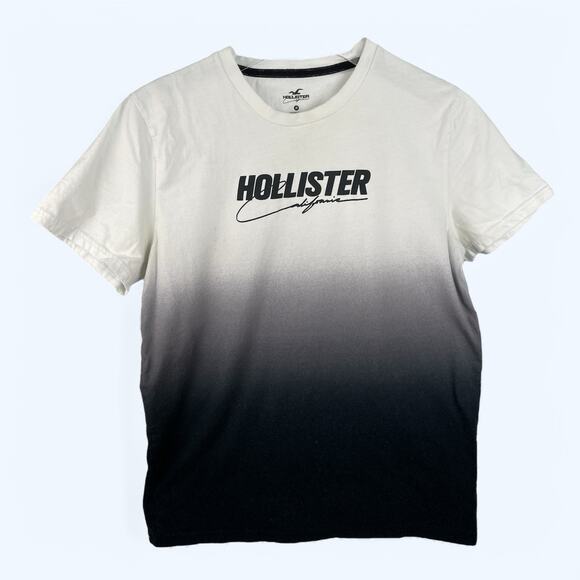Hollister Other - Hollister T-Shirt Men M White Black Crew Neck Classic Short Sleeve Pullover Tees